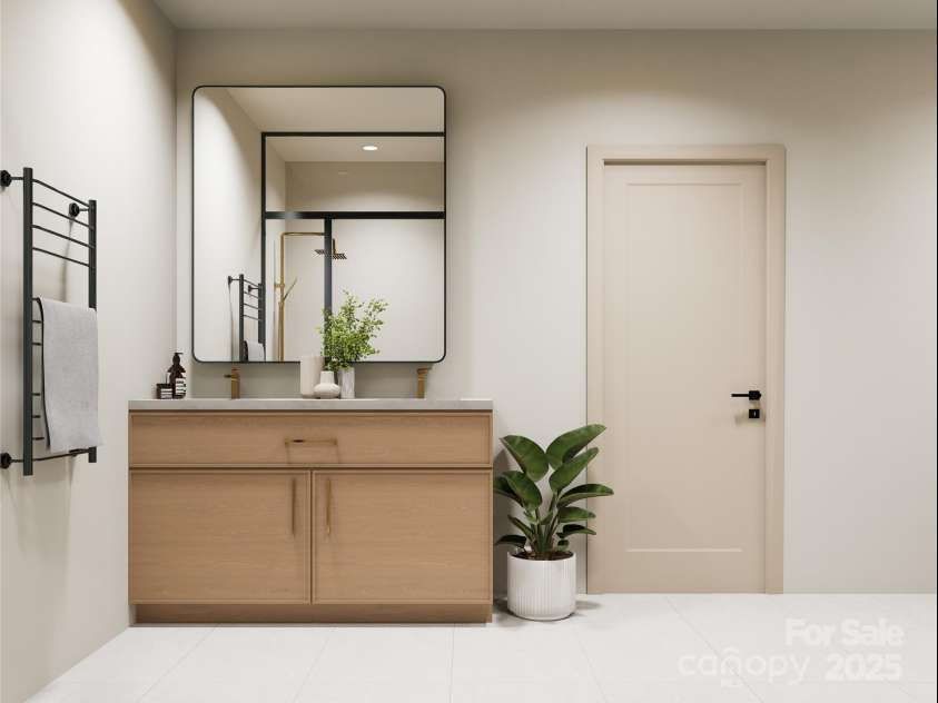 508 Hearthstone Way, Horse Shoe, NC 28742.  MLS# CAR4228275, YatesRealty ID 2195. Owners Suite Bathroom