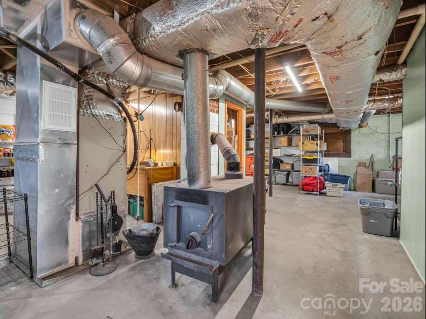 2521 Cat Square Road, Vale, NC 28168.  MLS# CAR4367429, YatesRealty ID 21955. Basement