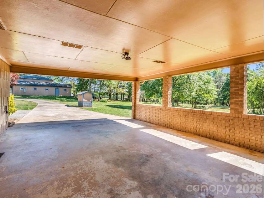 2521 Cat Square Road, Vale, NC 28168.  MLS# CAR4367429, YatesRealty ID 21955. Carport