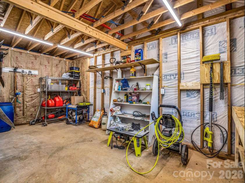 2521 Cat Square Road, Vale, NC 28168.  MLS# CAR4367429, YatesRealty ID 21955. Interior of building on right