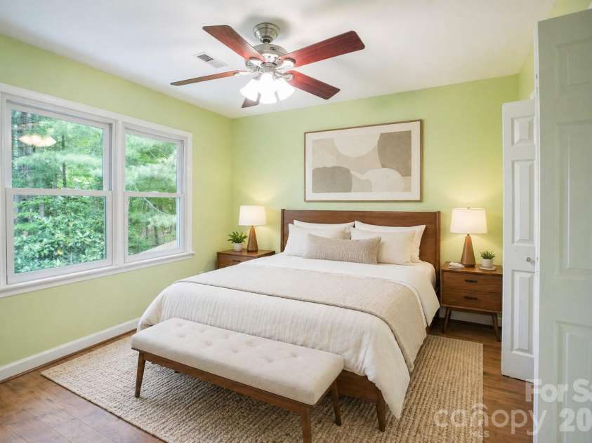1002 Windsor Drive, Asheville, NC 28803.  MLS# CAR4361534, YatesRealty ID 21960. 3rd bedroom virtually staged