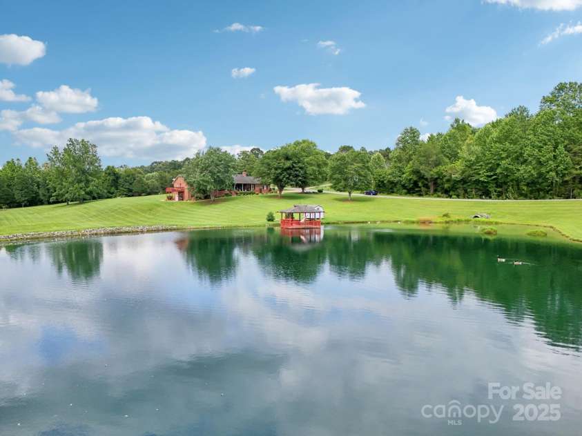 3381 Elaine Avenue, Lincolnton, NC 28092.  MLS# CAR4274962, YatesRealty ID 21964. Pond