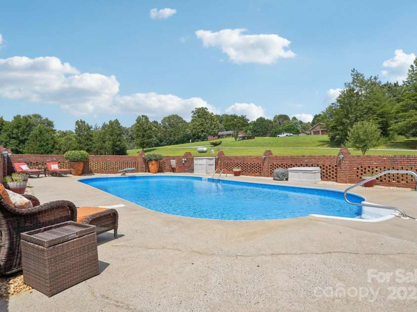 3381 Elaine Avenue, Lincolnton, NC 28092.  MLS# CAR4274962, YatesRealty ID 21964. Pool