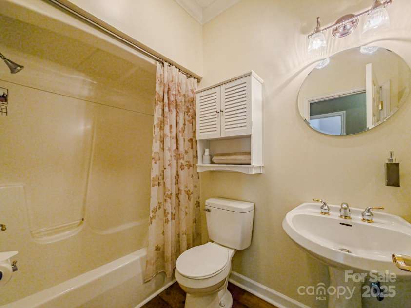 133 Sassafras Hill Drive, Rutherfordton, NC 28139.  MLS# CAR4274225, YatesRealty ID 21966. Hall Bathroom