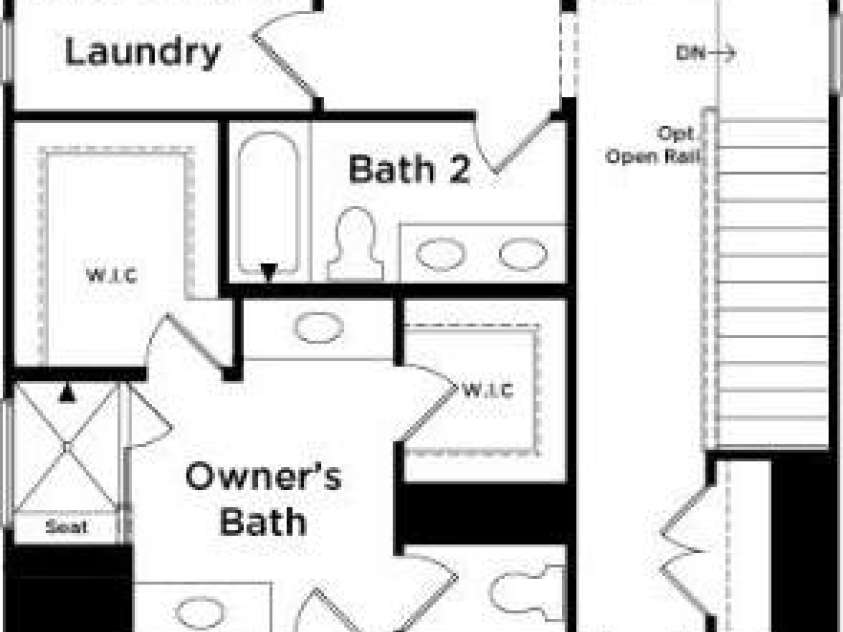 3103 Middle Street, Charlotte, NC 28278.  MLS# CAR4275008, YatesRealty ID 21969. Upper Level Floorplan