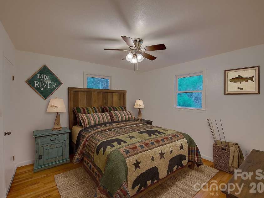 5381 State HWY 197 S Highway, Burnsville, NC 28714.  MLS# CAR4248281, YatesRealty ID 21977. Digitally Staged
