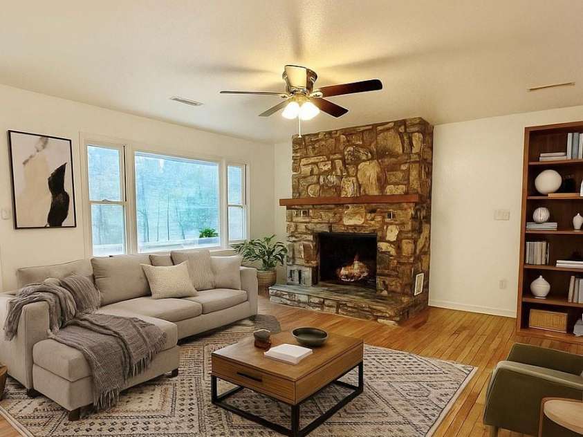 5381 State HWY 197 S Highway, Burnsville, NC 28714.  MLS# CAR4248281, YatesRealty ID 21977. Virtual Staged