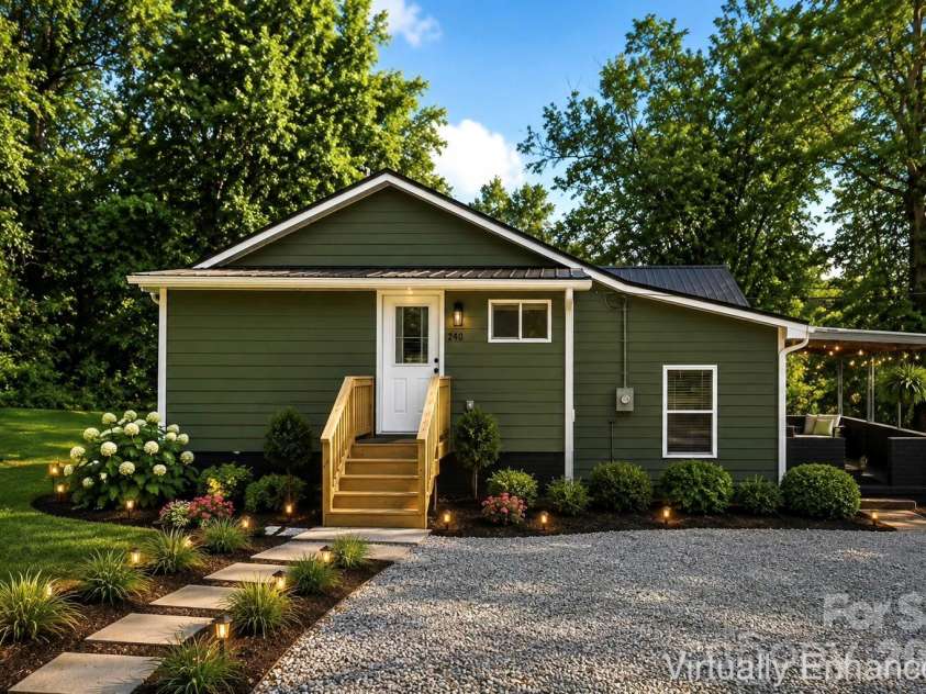 240 Court Street, Rutherfordton, NC 28139.  MLS# CAR4375204, YatesRealty ID 21981. Virtually enhanced
