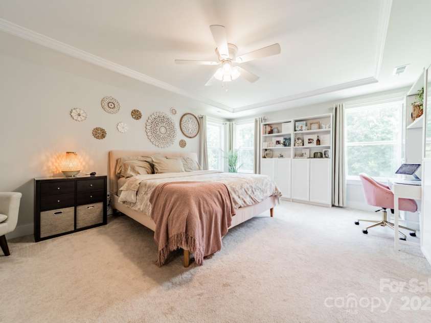 849 Yucatan Drive, Waxhaw, NC 28173.  MLS# CAR4281453, YatesRealty ID 2199. Primary Bedroom