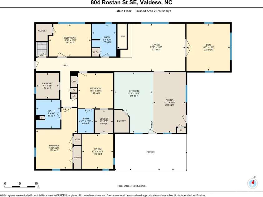 804 Rostan Street, Valdese, NC 28690.  MLS# CAR4253954, YatesRealty ID 21990. 