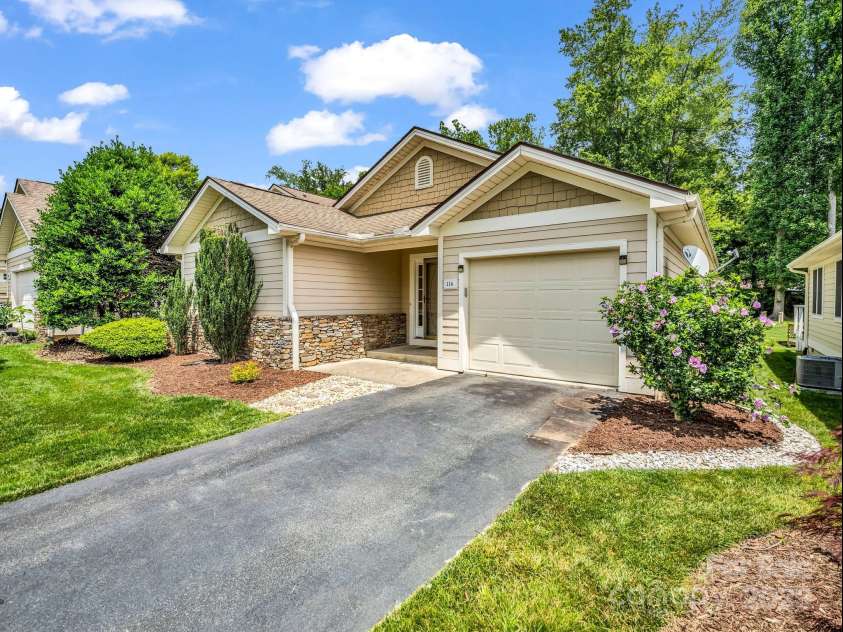 114 Fairway View Drive, Etowah, NC 28729.  MLS# CAR4270045, YatesRealty ID 21996. One Car Garage