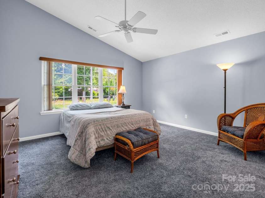 114 Fairway View Drive, Etowah, NC 28729.  MLS# CAR4270045, YatesRealty ID 21996. Primary Bedroom