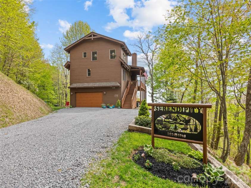 128 Serendipity Trail, Maggie Valley, NC 28751.  MLS# CAR4379713, YatesRealty ID 21996. 