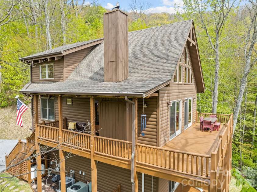 128 Serendipity Trail, Maggie Valley, NC 28751.  MLS# CAR4379713, YatesRealty ID 21996. 