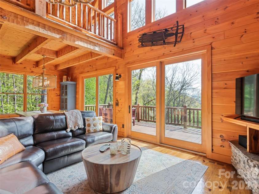 128 Serendipity Trail, Maggie Valley, NC 28751.  MLS# CAR4379713, YatesRealty ID 21996. 