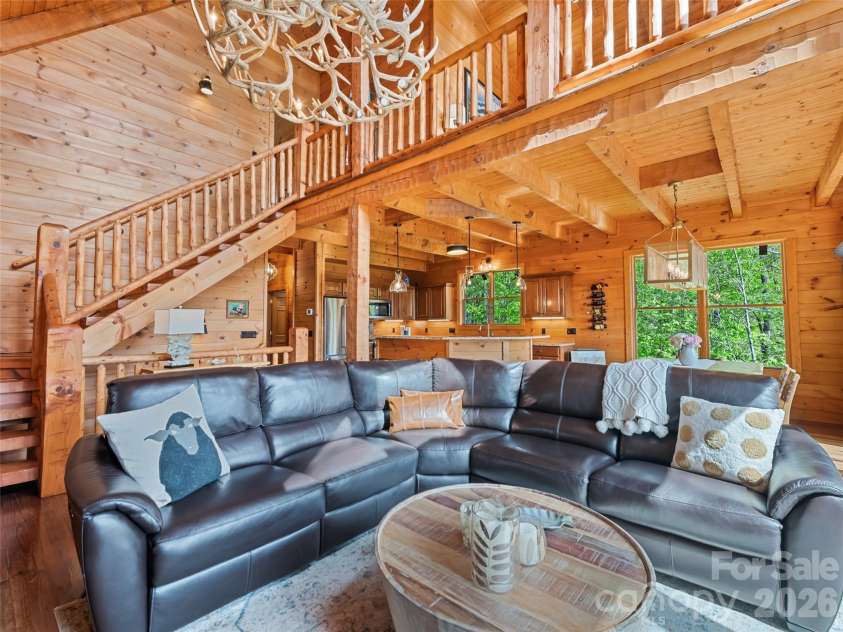 128 Serendipity Trail, Maggie Valley, NC 28751.  MLS# CAR4379713, YatesRealty ID 21996. 