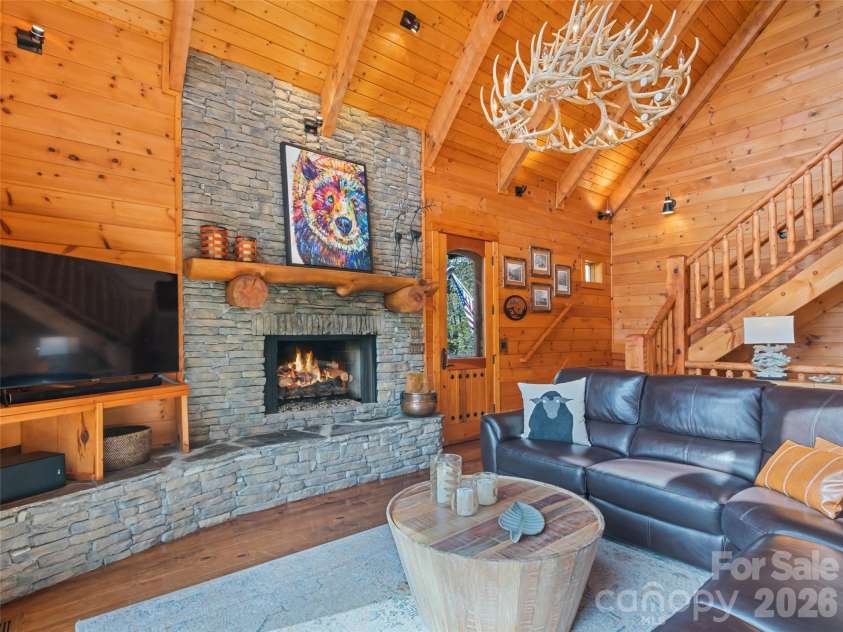 128 Serendipity Trail, Maggie Valley, NC 28751.  MLS# CAR4379713, YatesRealty ID 21996. 
