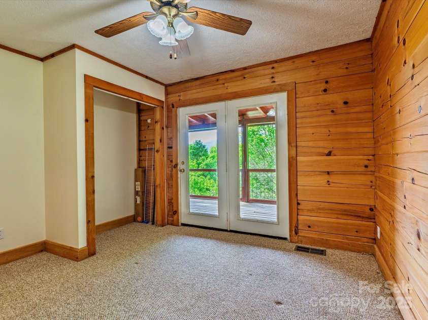 287 Sara Ridge Road, Waynesville, NC 28786.  MLS# CAR4260530, YatesRealty ID 21997. Second bedroom on the main level