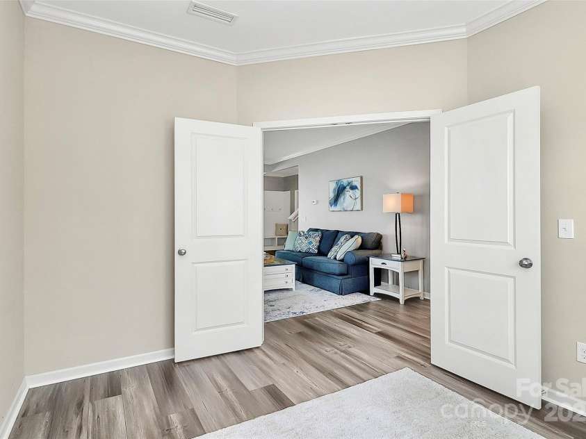 2840 Hopeton Court, Monroe, NC 28110.  MLS# CAR4264962, YatesRealty ID 22002. Double door office or flex room on main level