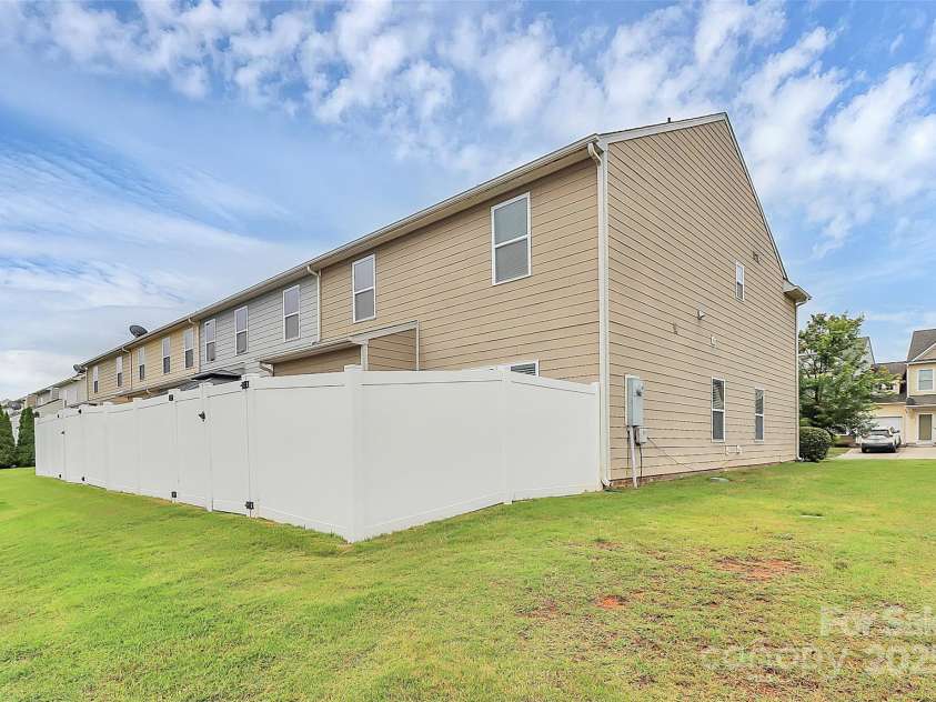 2840 Hopeton Court, Monroe, NC 28110.  MLS# CAR4264962, YatesRealty ID 22002. Fenced backyard for privacy