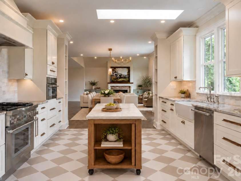 301 Winding Meadows Drive, Flat Rock, NC 28731.  MLS# CAR4381410, YatesRealty ID 22014. Virtually Staged