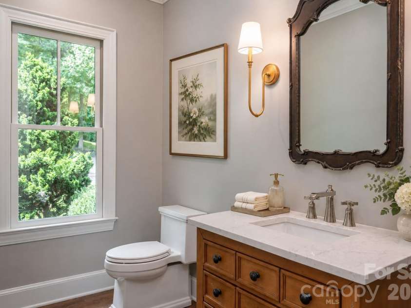 301 Winding Meadows Drive, Flat Rock, NC 28731.  MLS# CAR4381410, YatesRealty ID 22014. Virtually Staged
