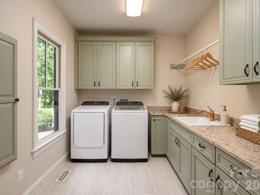 301 Winding Meadows Drive, Flat Rock, NC 28731.  MLS# CAR4381410, YatesRealty ID 22014. Virtually Staged