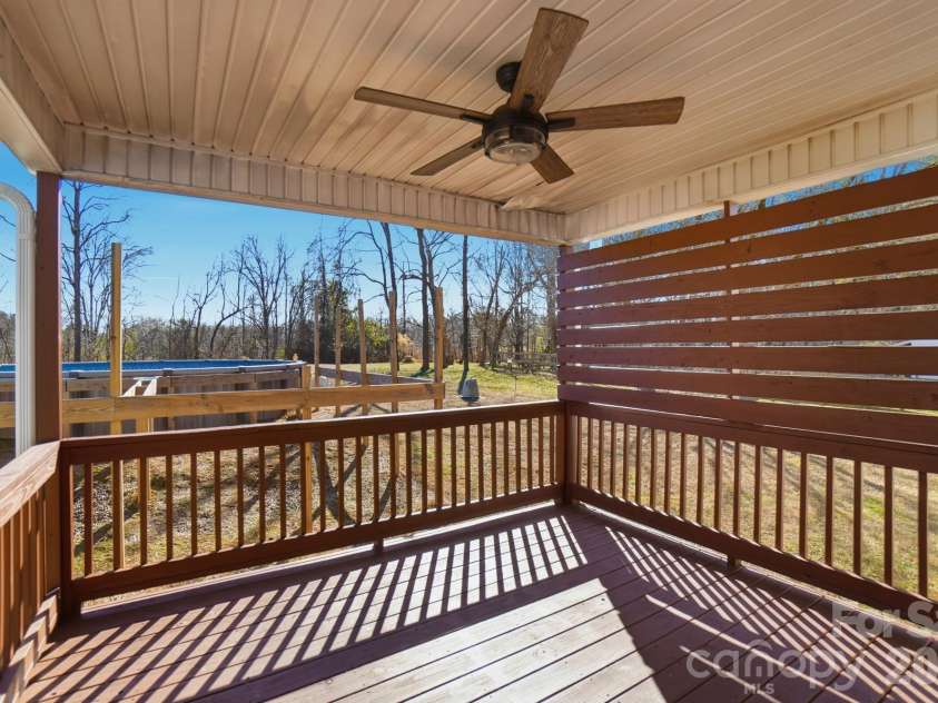 1621 California Road, York, SC 29745.  MLS# CAR4266060, YatesRealty ID 22017. Back Porch