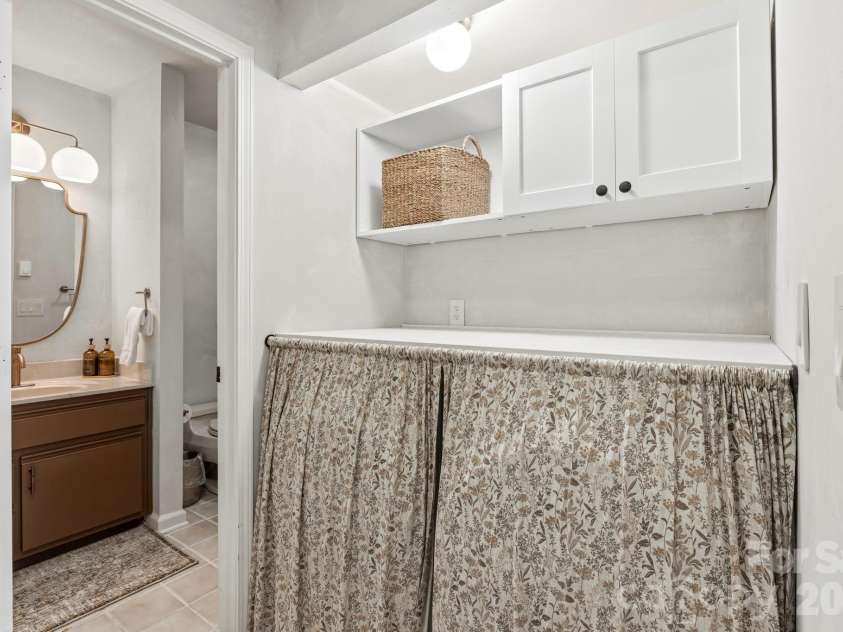 821 Summit Drive, Maggie Valley, NC 28751.  MLS# CAR4371108, YatesRealty ID 22022. Laundry