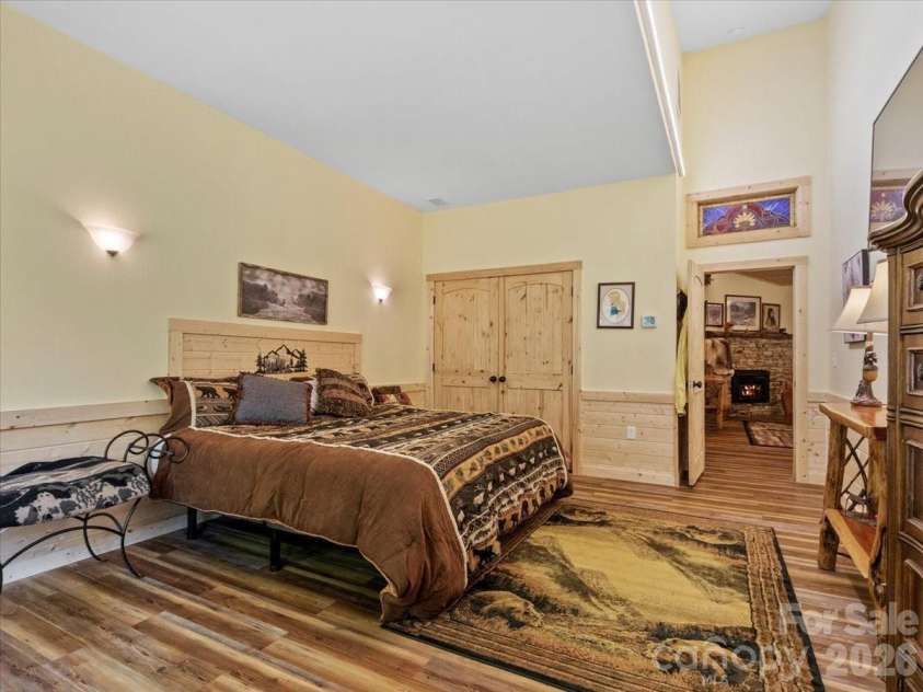 183 Mayfly Court, Spruce Pine, NC 28777.  MLS# CAR4377754, YatesRealty ID 22025. Primary Bedroom