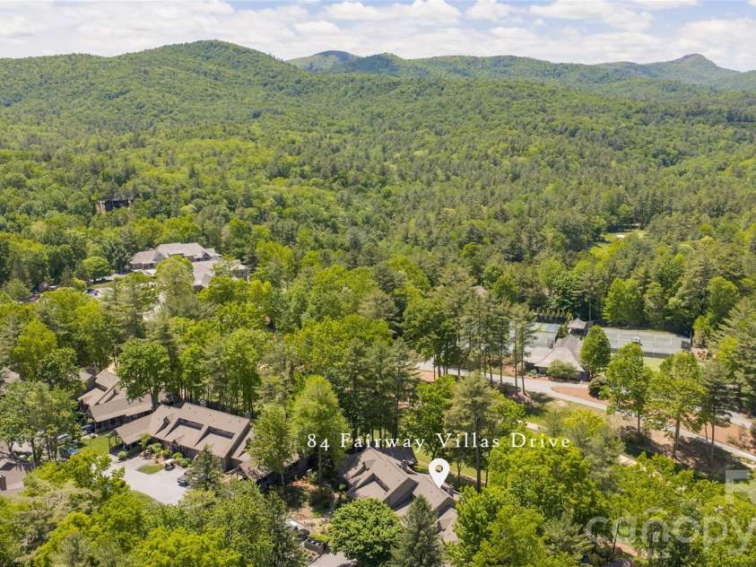 84 Fairway Villas Drive, Sapphire, NC 28774.  MLS# CAR4381824, YatesRealty ID 22026. 