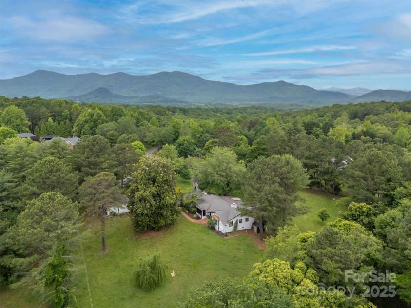 64 Persimmon Hill Drive, Columbus, NC 28722.  MLS# CAR4257157, YatesRealty ID 22038. Aerial View