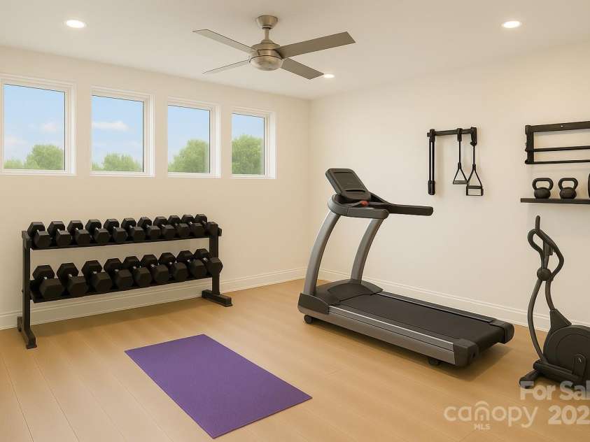 3119 Shenandoah Avenue, Charlotte, NC 28205.  MLS# CAR4268302, YatesRealty ID 22043. 4th bed/Bonus room-gym