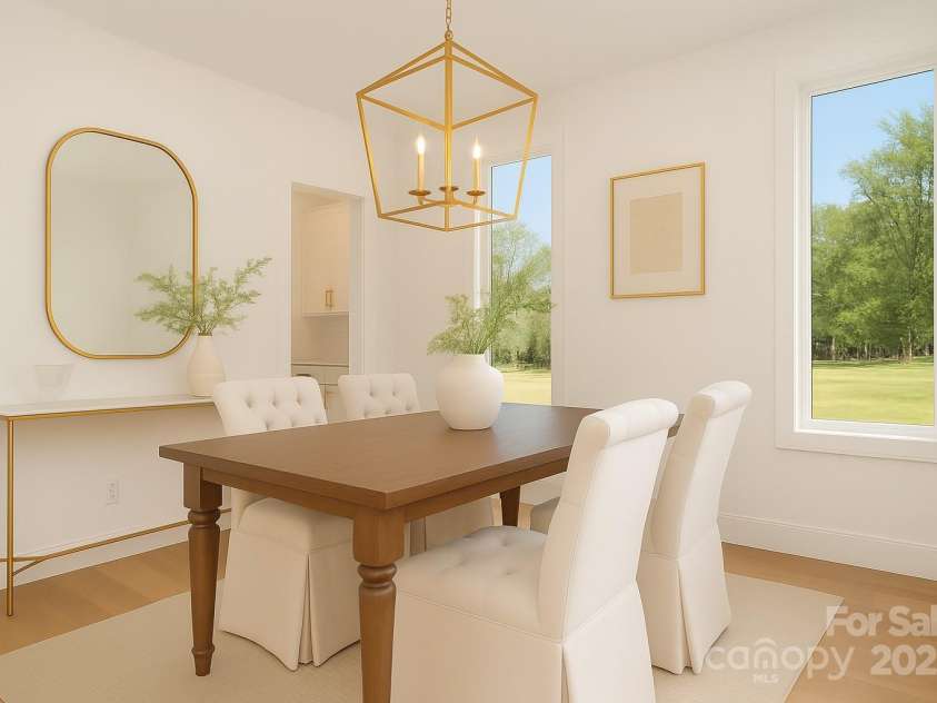 3119 Shenandoah Avenue, Charlotte, NC 28205.  MLS# CAR4268302, YatesRealty ID 22043. Dining room with door to butler's pantry