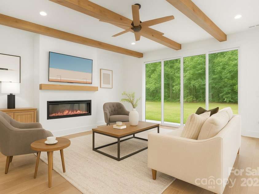 3119 Shenandoah Avenue, Charlotte, NC 28205.  MLS# CAR4268302, YatesRealty ID 22043. Living room
