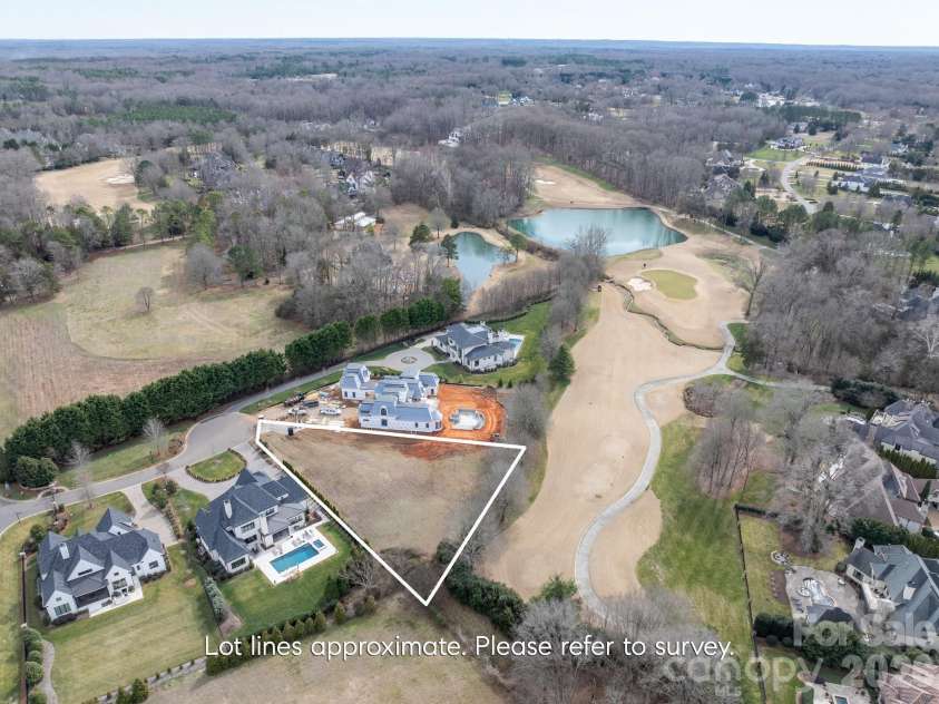 504 Bear Paw Drive, Waxhaw, NC 28173.  MLS# CAR4376310, YatesRealty ID 22043. Bear Paw Lot - Hole #3