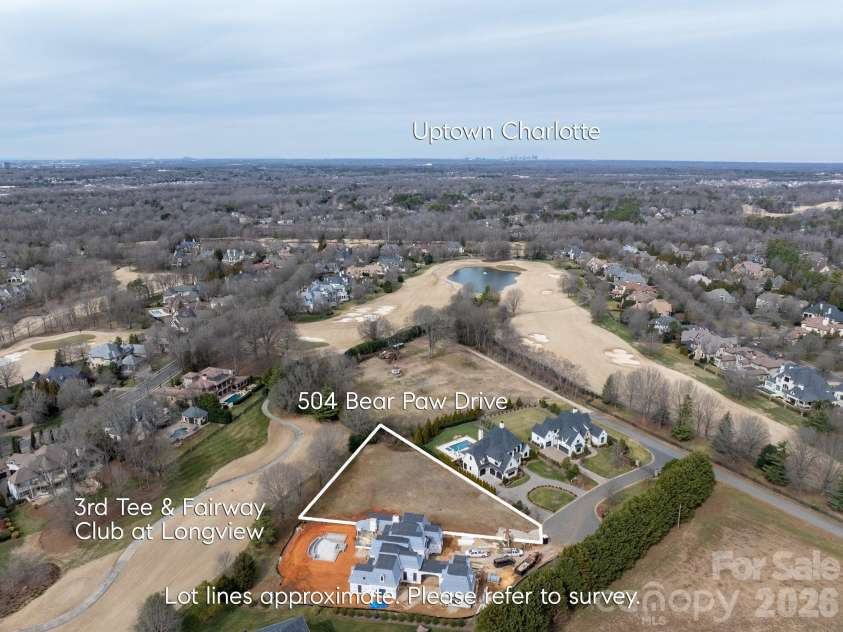 504 Bear Paw Drive, Waxhaw, NC 28173.  MLS# CAR4376310, YatesRealty ID 22043. Quiet Enclave