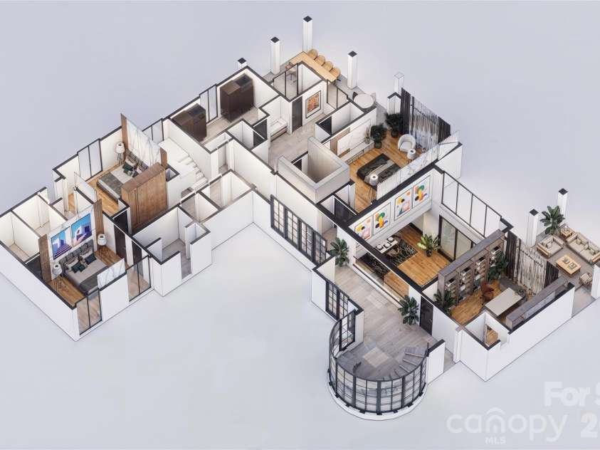 504 Bear Paw Drive, Waxhaw, NC 28173.  MLS# CAR4376310, YatesRealty ID 22043. Upper level rendering