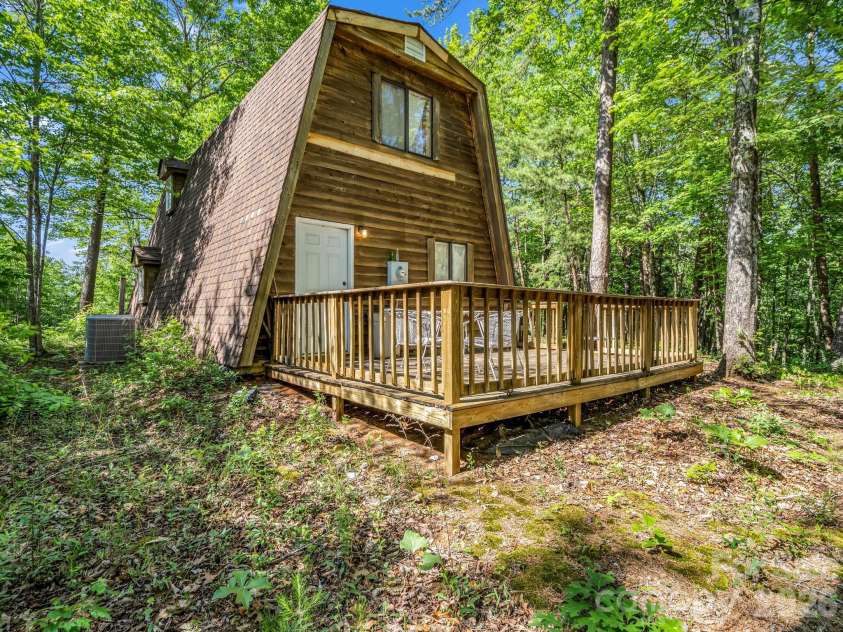740 Justice Drive, Lake Lure, NC 28746.  MLS# CAR4381493, YatesRealty ID 22044. 