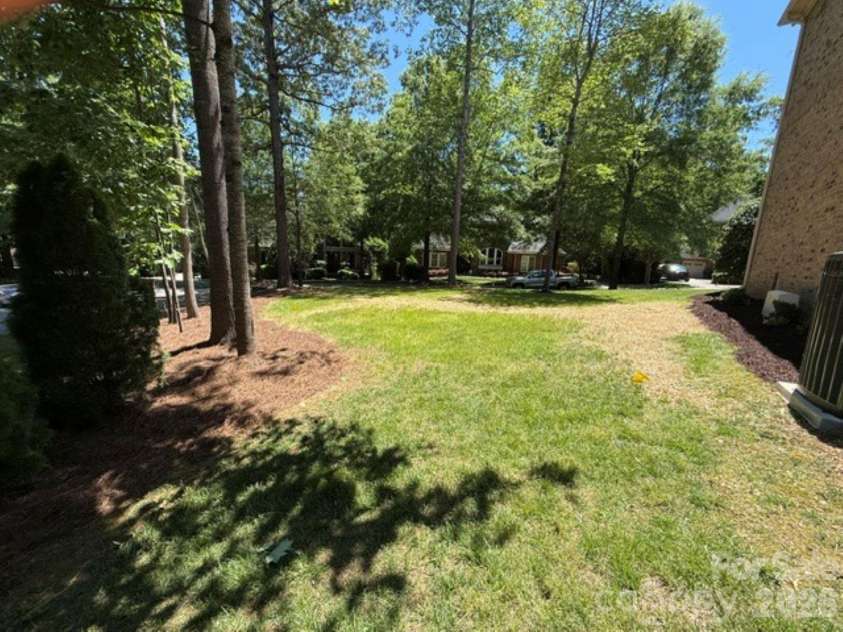 3519 McPherson Street, Waxhaw, NC 28173.  MLS# CAR4382069, YatesRealty ID 22050. Side Yard