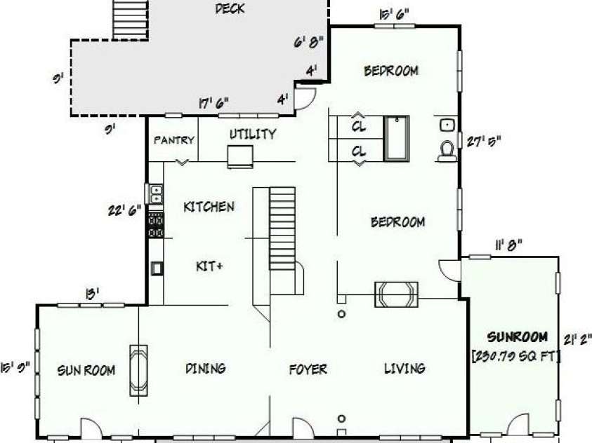 1010 College Avenue, Lenoir, NC 28645.  MLS# CAR4274610, YatesRealty ID 22052. 