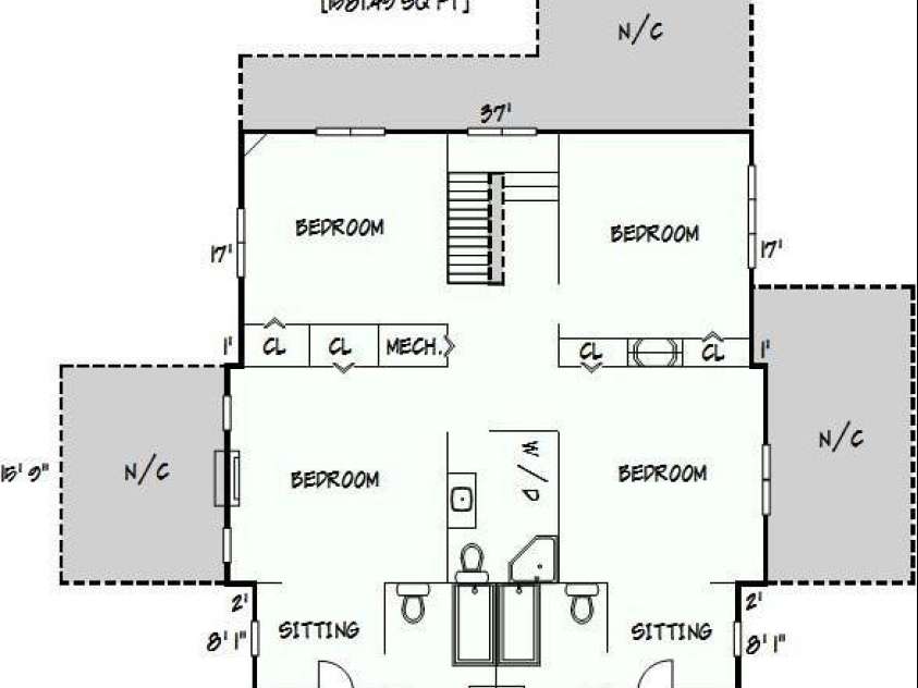 1010 College Avenue, Lenoir, NC 28645.  MLS# CAR4274610, YatesRealty ID 22052. 