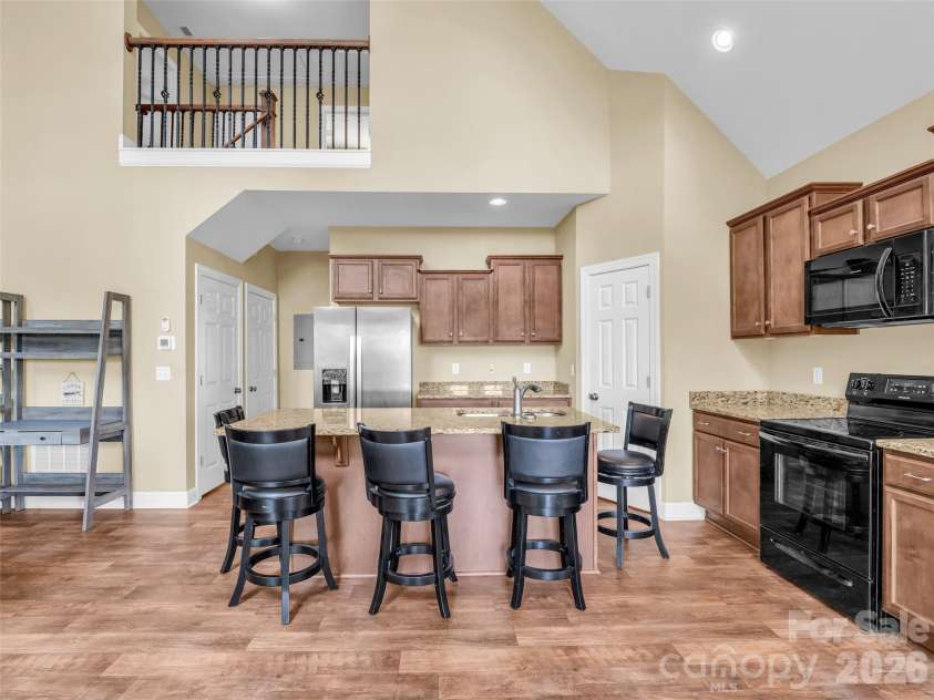 227 Snug Harbor Circle, Lake Lure, NC 28746.  MLS# CAR4380922, YatesRealty ID 22064. Kitchen Island