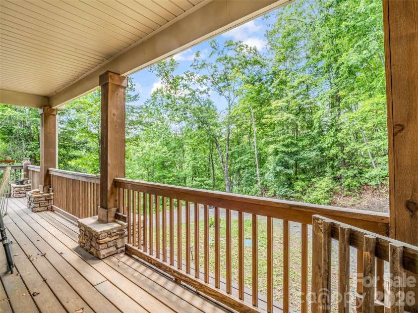 227 Snug Harbor Circle, Lake Lure, NC 28746.  MLS# CAR4380922, YatesRealty ID 22064. Porch facing Lake Lure