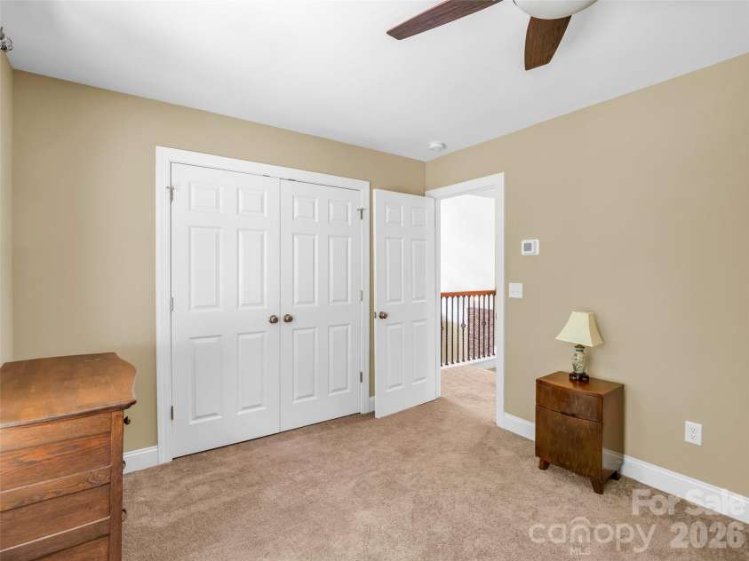 227 Snug Harbor Circle, Lake Lure, NC 28746.  MLS# CAR4380922, YatesRealty ID 22064. Upper Bedroom