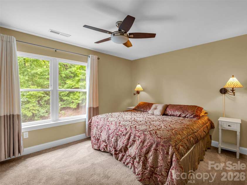 227 Snug Harbor Circle, Lake Lure, NC 28746.  MLS# CAR4380922, YatesRealty ID 22064. Upper Bedroom