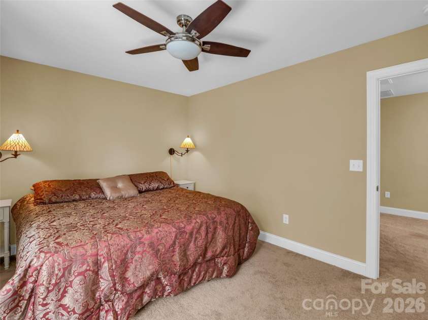 227 Snug Harbor Circle, Lake Lure, NC 28746.  MLS# CAR4380922, YatesRealty ID 22064. Upper Bedroom