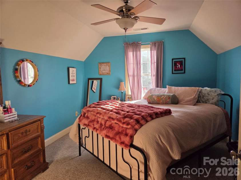 5510 Land Harbour Drive, Granite Falls, NC 28630.  MLS# CAR4382565, YatesRealty ID 22067. Bedroom upstairs
