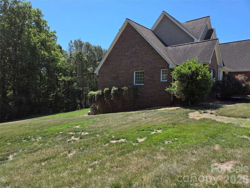 5510 Land Harbour Drive, Granite Falls, NC 28630.  MLS# CAR4382565, YatesRealty ID 22067. Left side of house