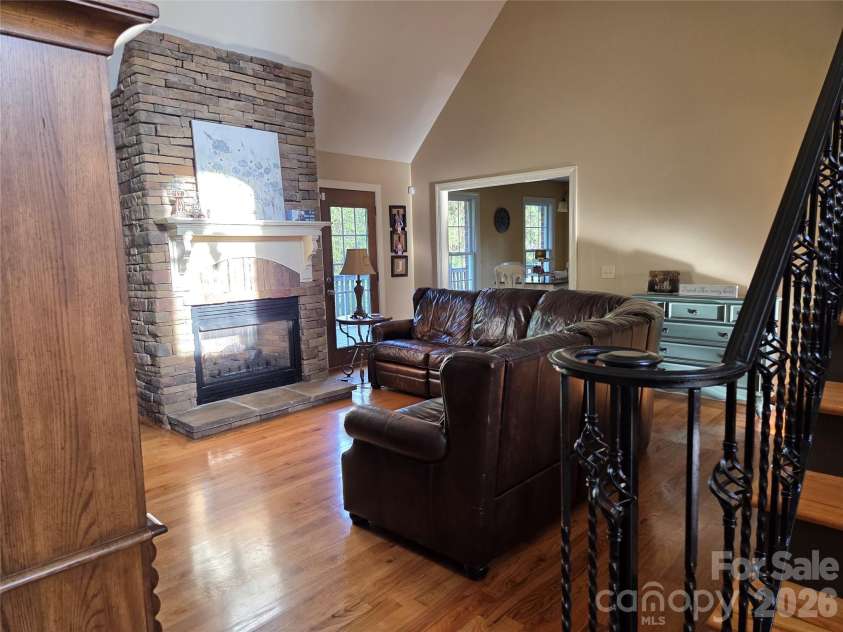 5510 Land Harbour Drive, Granite Falls, NC 28630.  MLS# CAR4382565, YatesRealty ID 22067. Living room